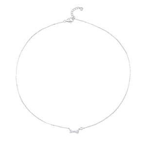 Dây cổ Bạc đính đá PNJSilver XMXMW000075