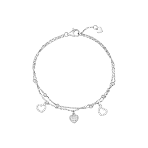 Lắc tay Bạc đính đá PNJSilver XMXMW000056