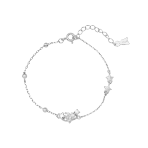 Lắc tay Bạc đính đá STYLE By PNJ XMXMW060416