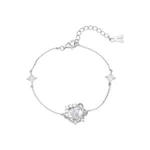 Lắc tay Bạc đính đá STYLE By PNJ XMXMW060418