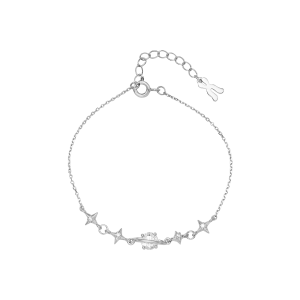 Lắc tay Bạc đính đá STYLE By PNJ XMXMW060419