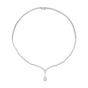 Dây cổ Kim cương Vàng Trắng 14K PNJ DDDDW000970
