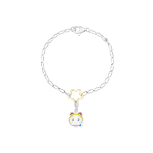 Lắc tay trẻ em Bạc Doraemon | PNJ 0000C000016