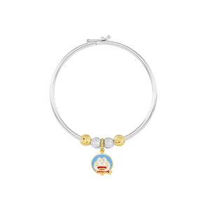 Vòng tay trẻ em Bạc Doraemon | PNJ 0000C000014