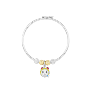Vòng tay trẻ em Bạc Doraemon | PNJ 0000C000015