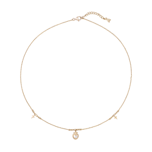 Dây cổ Bạc đính đá STYLE By PNJ Berry Boo XM00X000016