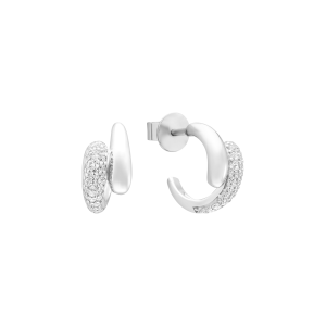 Bông tai Bạc đính đá PNJSilver XMXMW060316