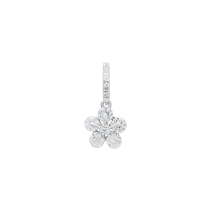 Hạt Charm Bạc đính đá STYLE By PNJ Bloomie XMXMW000073