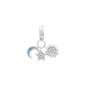 Hạt Charm Bạc đính đá STYLE By PNJ ZTZTW060071