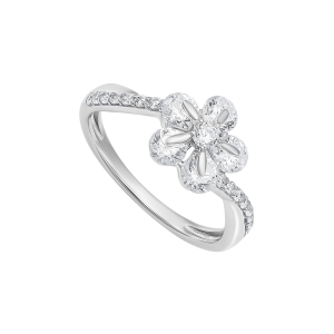 Nhẫn Bạc đính đá STYLE By PNJ Bloomie XMXMW000225