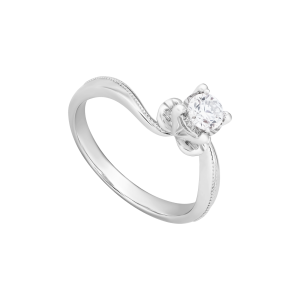 Nhẫn Kim cương Vàng Trắng 14K PNJ DD00W006165