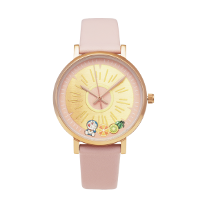 Đồng hồ Doraemon Nữ DO-50001-YRG Genuine Leather (Dây Da). 32 MM