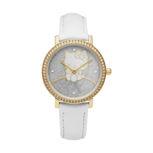 Đồng hồ Sanrio Classic Nữ HK-50001-WG Genuine Leather (Dây Da). 30 MM
