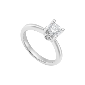 Nhẫn Kim cương Vàng Trắng 14K PNJ Nhẫn cầu hôn Only You DD00W006415