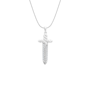 Mặt dây chuyền nam Bạc đính đá PNJSilver XM00W060019