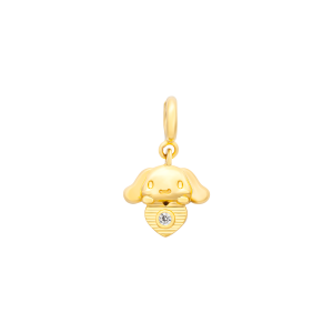 Hạt Charm trẻ em Vàng 41,6% (10K) Đính đá ECZ PNJ ❤️ Cinnamoroll XM00Y000331