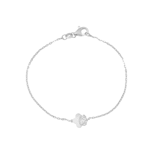 Lắc tay Vàng Trắng Ý 10K PNJ 0000W001671