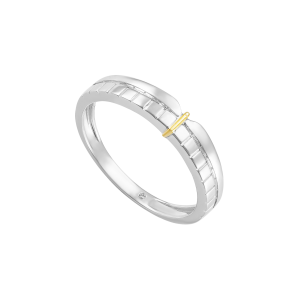 Nhẫn nam Kim cương Vàng 58,5% (14K) PNJ DD00C001405