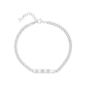 Lắc tay unisex Bạc STYLE By PNJ Lava U 0000W000132
