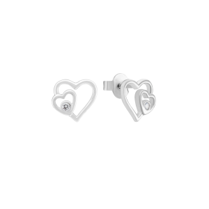 Bông tai Bạc đính đá PNJSilver XM00W060081