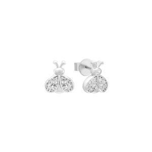 Bông tai Bạc đính đá PNJSilver Minnie XMXMW060355