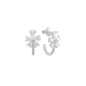Bông tai Bạc đính đá PNJSilver XMXMW060377