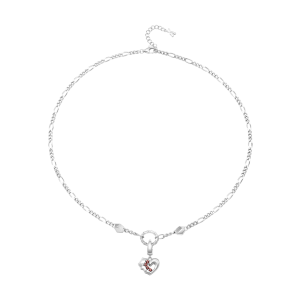 Dây cổ Bạc đính đá STYLE By PNJ Lava U ZT00W000030