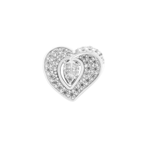 Hạt Charm Bạc đính đá PNJSilver XMXMW060549