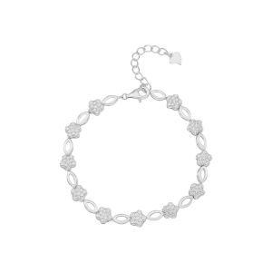 Lắc tay Bạc đính đá PNJSilver XMXMW060451