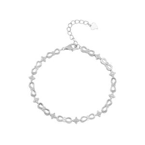 Lắc tay Bạc đính đá PNJSilver XMXMW060459