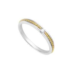 Nhẫn Kim cương Vàng 58,5% (14K) PNJ DD00C001402