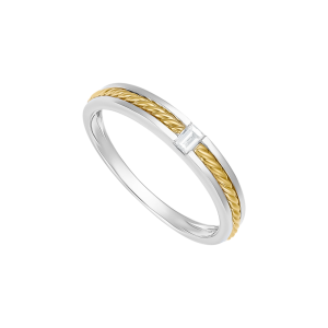 Nhẫn nam Kim cương Vàng 58,5% (14K) PNJ DD00C001403