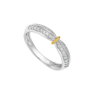 Nhẫn Kim cương Vàng 58,5% (14K) PNJ DD00C001413