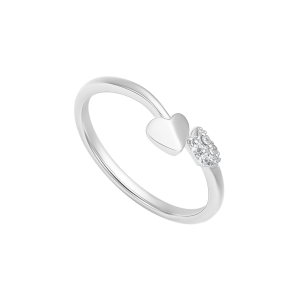 Nhẫn Vàng Trắng 33,3% (8K) Đính đá ECZ STYLE By PNJ XM00W002266