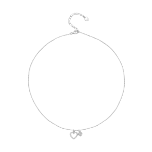 Dây cổ Bạc đính đá PNJSilver XMXMW060273