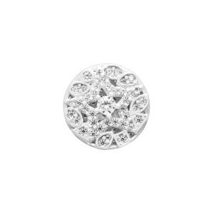 Hạt Charm Bạc đính đá PNJSilver XMXMW060554