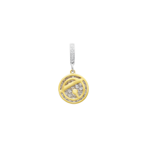 Hạt Charm Vàng 41,6% (10K) Đính đá ECZ Doraemon | PNJ XMXMC000009