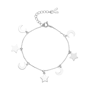 Lắc tay Bạc đính đá PNJSilver Minnie 0000W060297