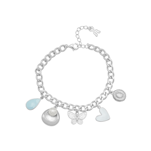 Lắc tay Bạc đính đá STYLE By PNJ NH00W060006