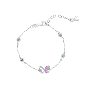 Lắc tay Bạc đính đá PNJSilver Minnie ZTZTW060046