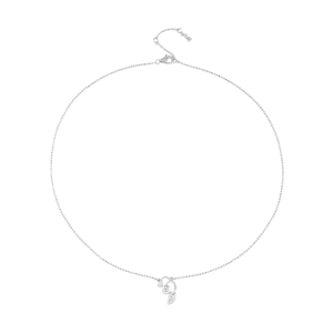 Dây cổ Vàng Trắng 33,3% (8K) Đính đá ECZ STYLE By PNJ XM00W000305