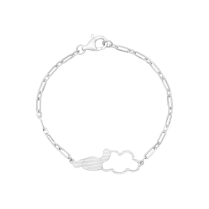 Lắc tay trẻ em Vàng trắng 41,6% (10K) PNJ ❤️ Cinnamoroll 0000W001712