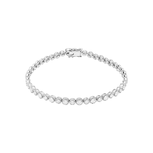 Lắc tay Kim cương Vàng trắng 58,5% (14K) PNJ DDDDW060235