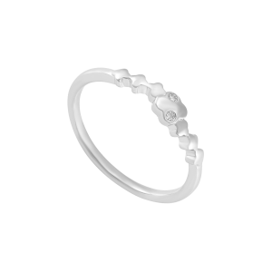 Nhẫn Vàng Trắng 33,3% (8K) Đính đá ECZ STYLE By PNJ XM00W002268