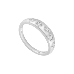 Nhẫn Vàng Trắng 33,3% (8K) Đính đá ECZ STYLE By PNJ XM00W002271