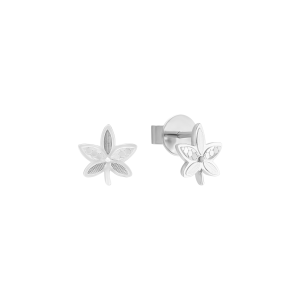 Bông tai Bạc đính đá PNJSilver 0000W060141
