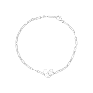 Lắc tay nam Bạc đính đá PNJSilver Mickey 0000W000161