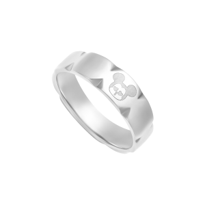 Nhẫn nam Bạc đính đá PNJSilver Mickey 0000W000141