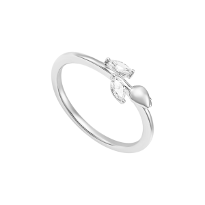 Nhẫn Kim cương Vàng trắng 58,5% (14K) PNJ DD00W006416