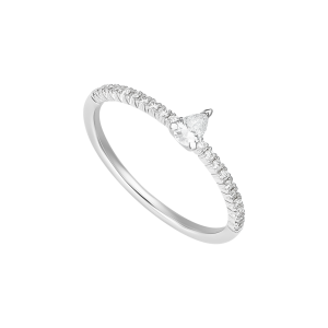 Nhẫn Kim cương Vàng trắng 58,5% (14K) PNJ DDDDW060759
